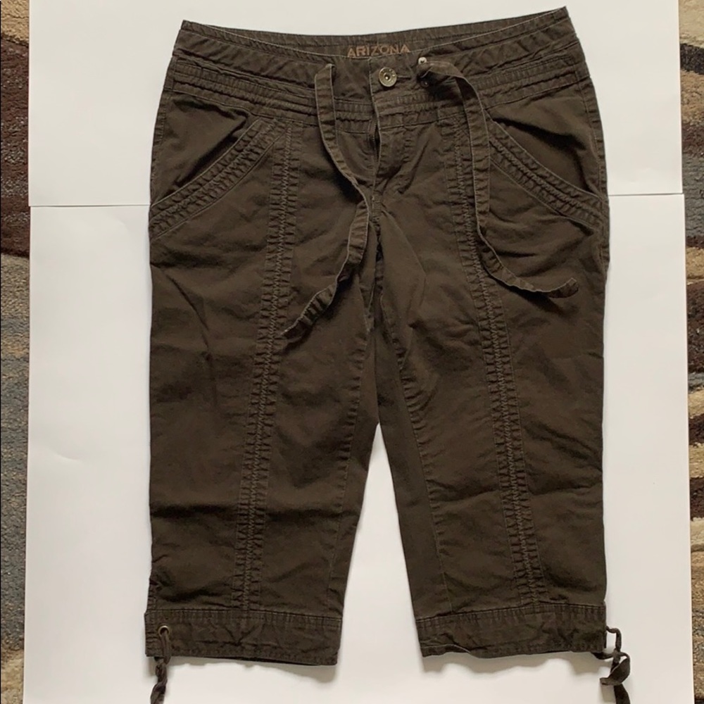 Brown Arizona Capri Pant